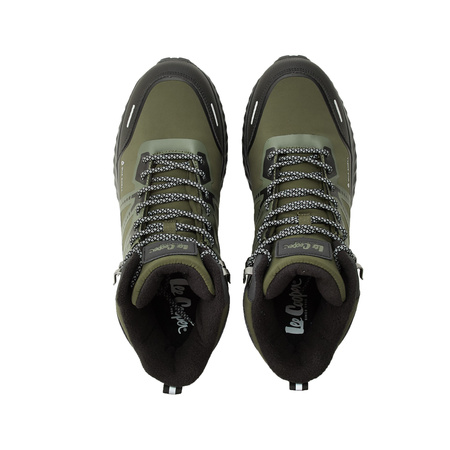 Lee Cooper buty męskie zimowe trekkingowe ocieplane wodoodporne zielone