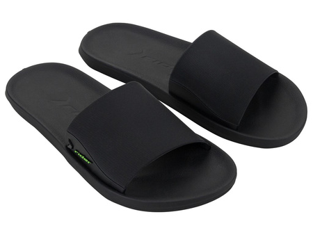 Rider buty klapki męskie sportowe Feel Slide wygodne czarne laczki