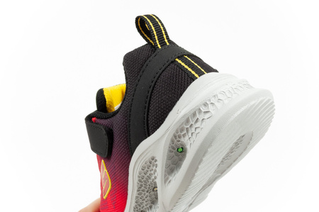 Buty sportowe dziecięce Skechers S Lights-Meteor [401495N/RDBK] LED