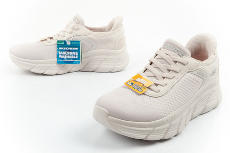 Skechers buty damskie sportowe Bobs B Flex SLIP-INS ecru wygodne 