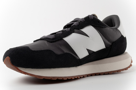 New Balance buty sportowe męskie sneakersy 237 czarne skórzane