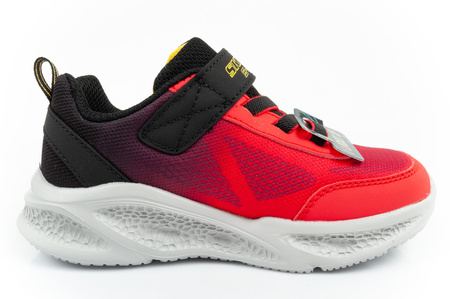 Buty sportowe dziecięce Skechers S Lights-Meteor [401495N/RDBK] LED