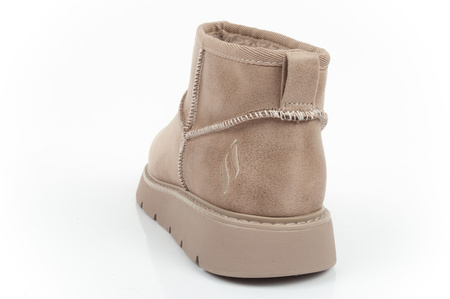 Buty damskie śniegowce Skechers [169018/TPE] ocieplane