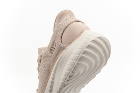 Skechers buty sportowe damskie Bobs Squad Chaos SLIP-INS beżowe