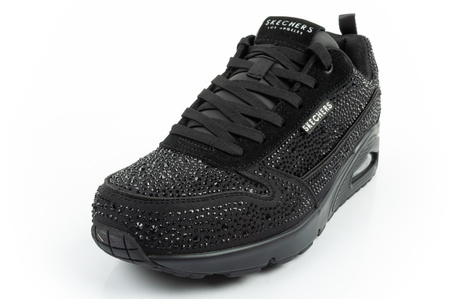 Buty damskie sportowe Skechers Uno-World Of Gems [155217/BBK] za kostkę