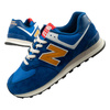 New Balance 574 buty sportowe męskie sneakersy modne skórzane niebieskie