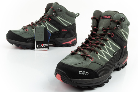 CMP buty sportowe damskie trekkingowe Rigiel wodoodporne za kostkę