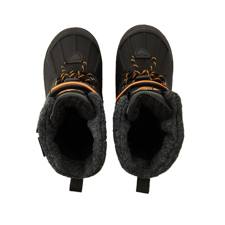 Lee Cooper buty zimowe dziecięce śniegowce czarne ocieplane na rzep