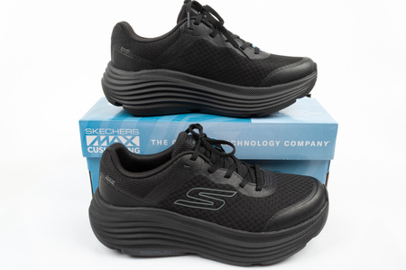 Skechers buty damskie sportowe Max Cushioning do biegania lekkie czarne