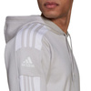 Adidas bluza sportowa kangurka z kapturem męska szara modna logo