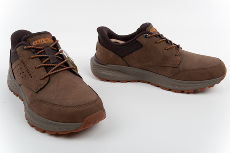 Skechers buty męskie Slade Ultra Slip-ins brązowe wsuwane wygodne