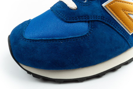 New Balance 574 buty sportowe męskie sneakersy modne skórzane niebieskie