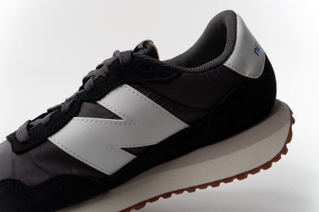 New Balance buty sportowe męskie sneakersy 237 czarne skórzane