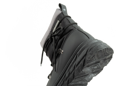 Lee Cooper buty sportowe damskie zimowe trekkingowe ocieplane czarne szare