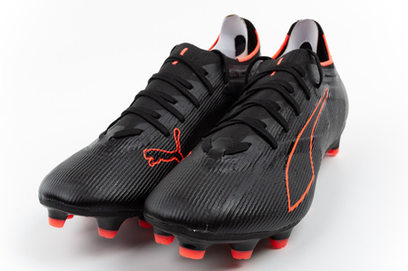 Puma buty piłkarskie korki Ultra 6 Match FG/AG piłka nożna lanki czarne