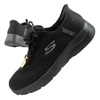 Buty sportowe sneakersy damskie Skechers Dynamight 2.0 SLIP-INS czarne