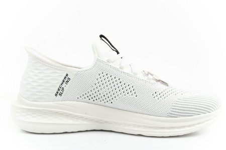  Skechers Slade Quinto buty męskie sportowe wsuwane białe SLIP-INS