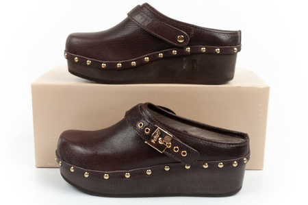 Buty klapki drewniaki Scholl Sophia [F310461019] chodaki