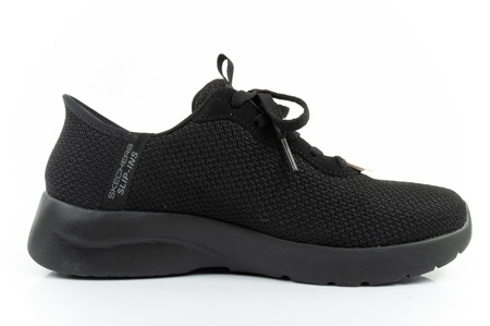 Buty sportowe sneakersy damskie Skechers Dynamight 2.0 SLIP-INS czarne
