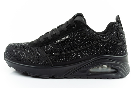 Buty damskie sportowe Skechers Uno-World Of Gems [155217/BBK] za kostkę