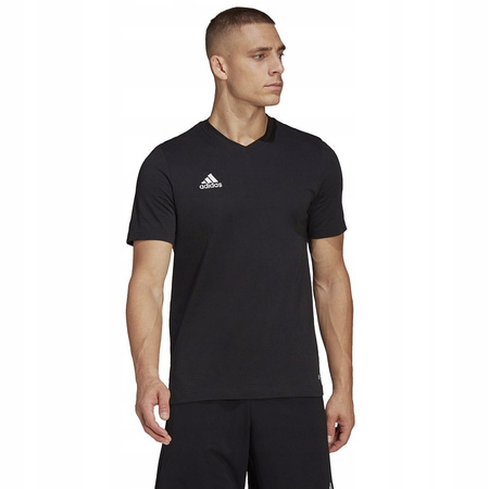 Koszulka męska T-shirt sportowy Adidas Entrada 22 [HC0448] bawełna