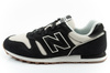 New Balance 373 buty sportowe męskie sneakersy modne czarne skórzane